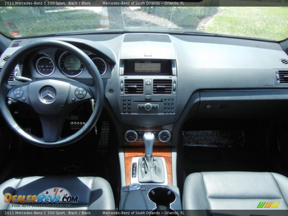Dashboard of 2011 Mercedes-Benz C 300 Sport Photo #20