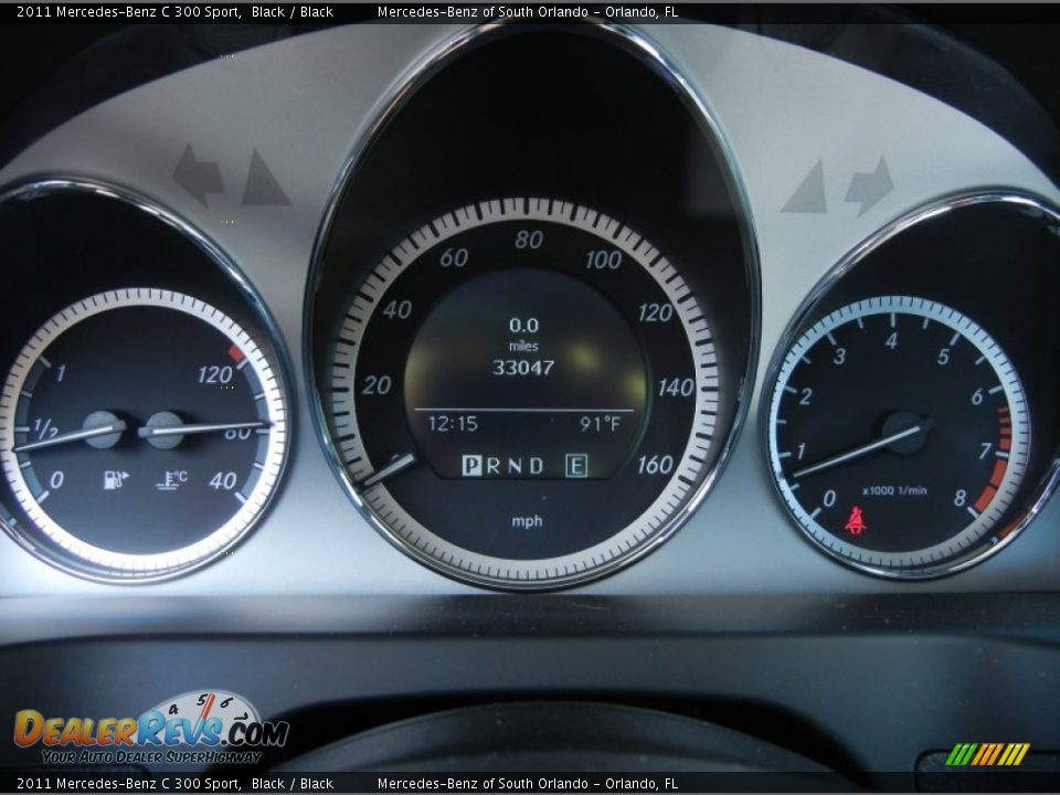 2011 Mercedes-Benz C 300 Sport Gauges Photo #22
