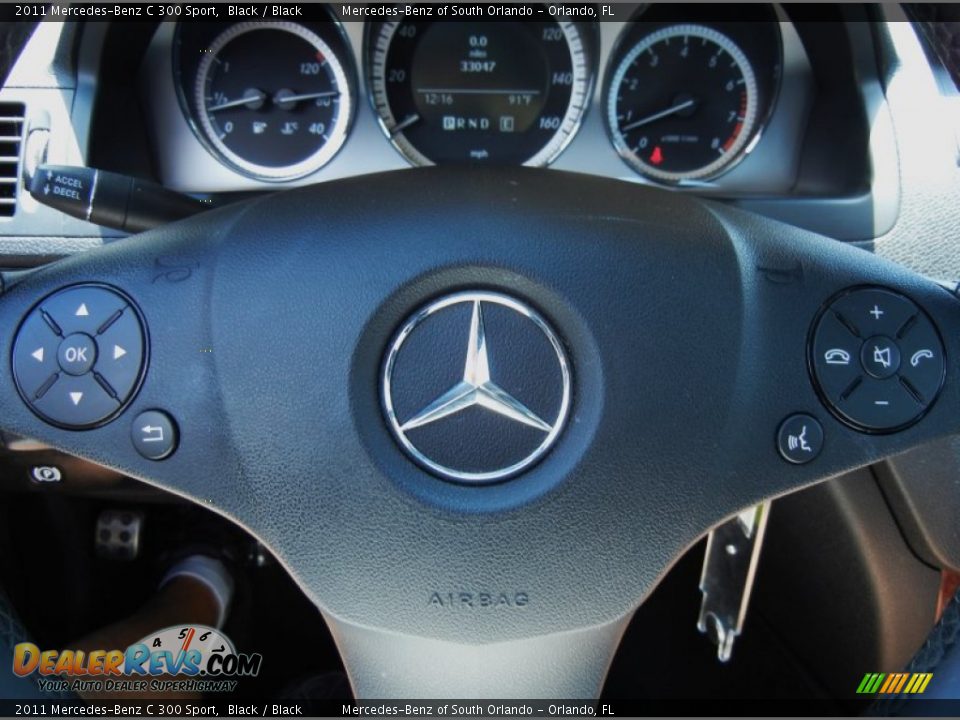 Controls of 2011 Mercedes-Benz C 300 Sport Photo #25