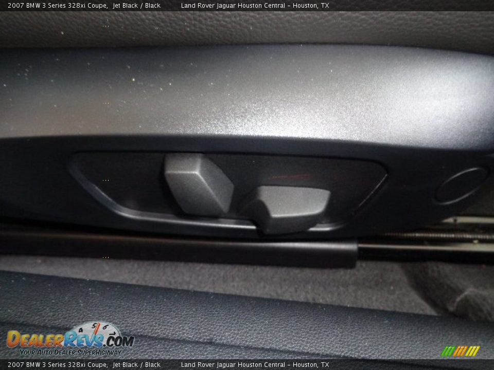2007 BMW 3 Series 328xi Coupe Jet Black / Black Photo #18