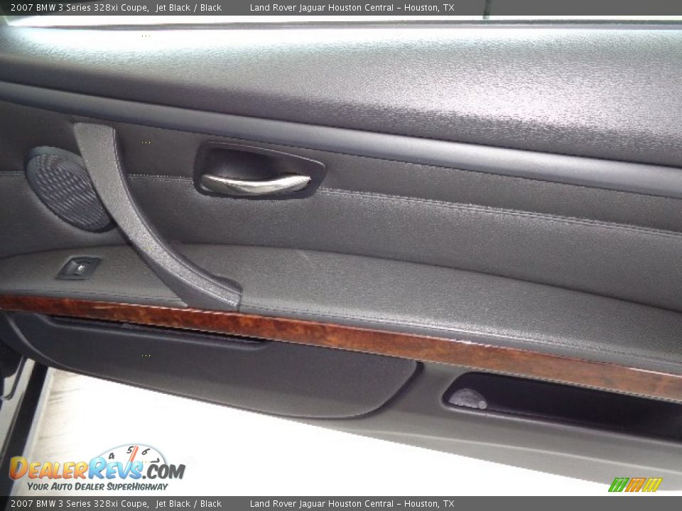 2007 BMW 3 Series 328xi Coupe Jet Black / Black Photo #19