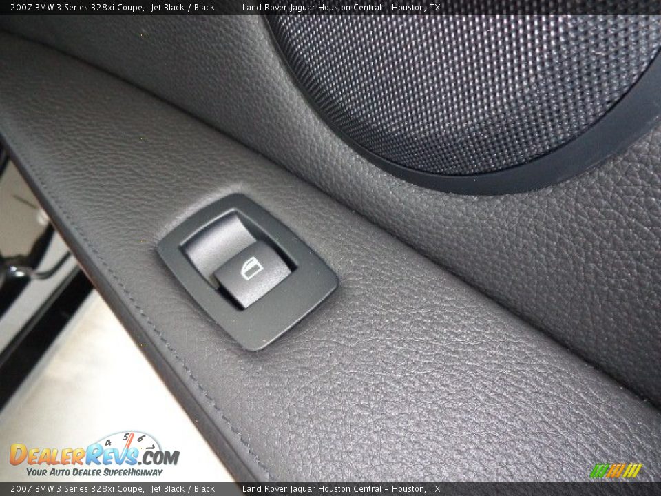 2007 BMW 3 Series 328xi Coupe Jet Black / Black Photo #20