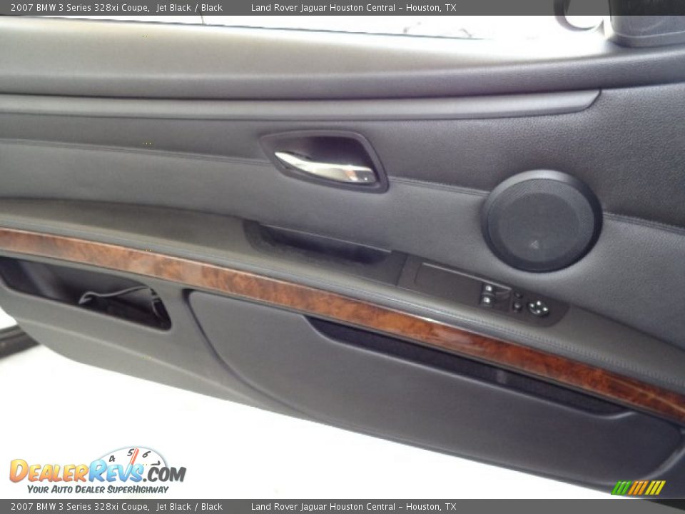 2007 BMW 3 Series 328xi Coupe Jet Black / Black Photo #22
