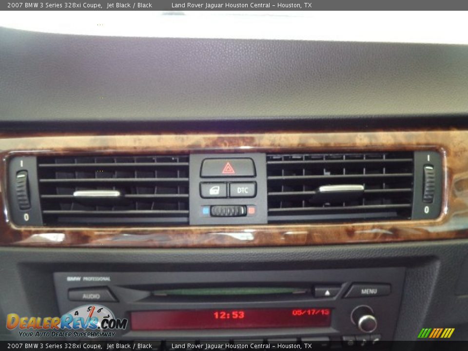 2007 BMW 3 Series 328xi Coupe Jet Black / Black Photo #32