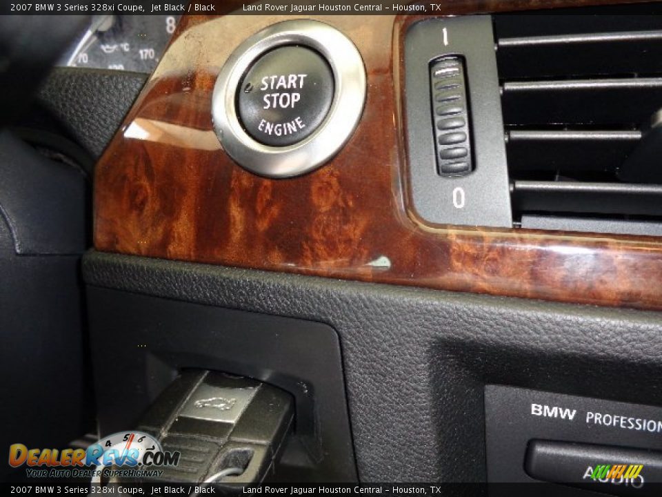 2007 BMW 3 Series 328xi Coupe Jet Black / Black Photo #33