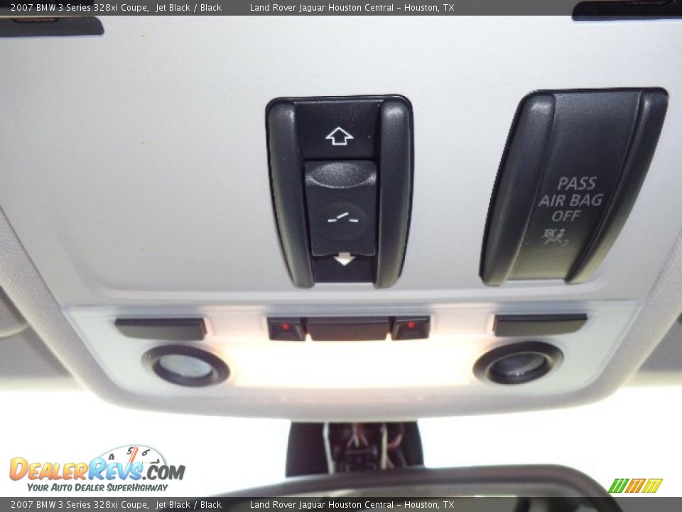 2007 BMW 3 Series 328xi Coupe Jet Black / Black Photo #36