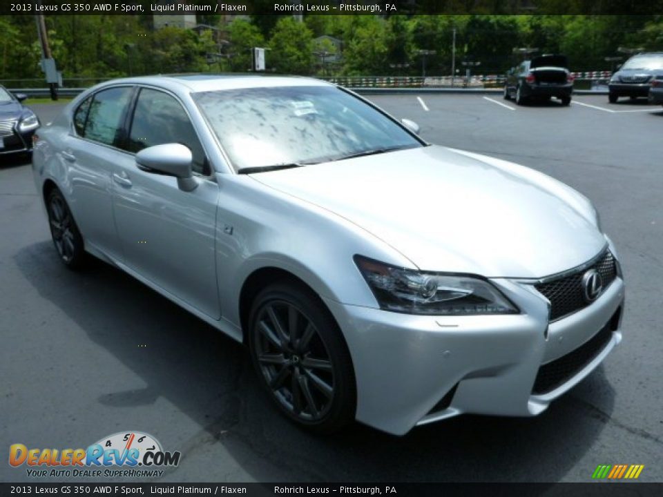Front 3/4 View of 2013 Lexus GS 350 AWD F Sport Photo #6