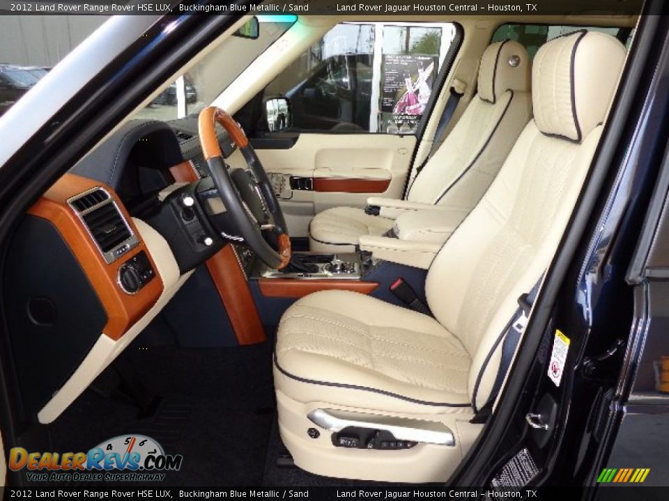 Sand Interior - 2012 Land Rover Range Rover HSE LUX Photo #3
