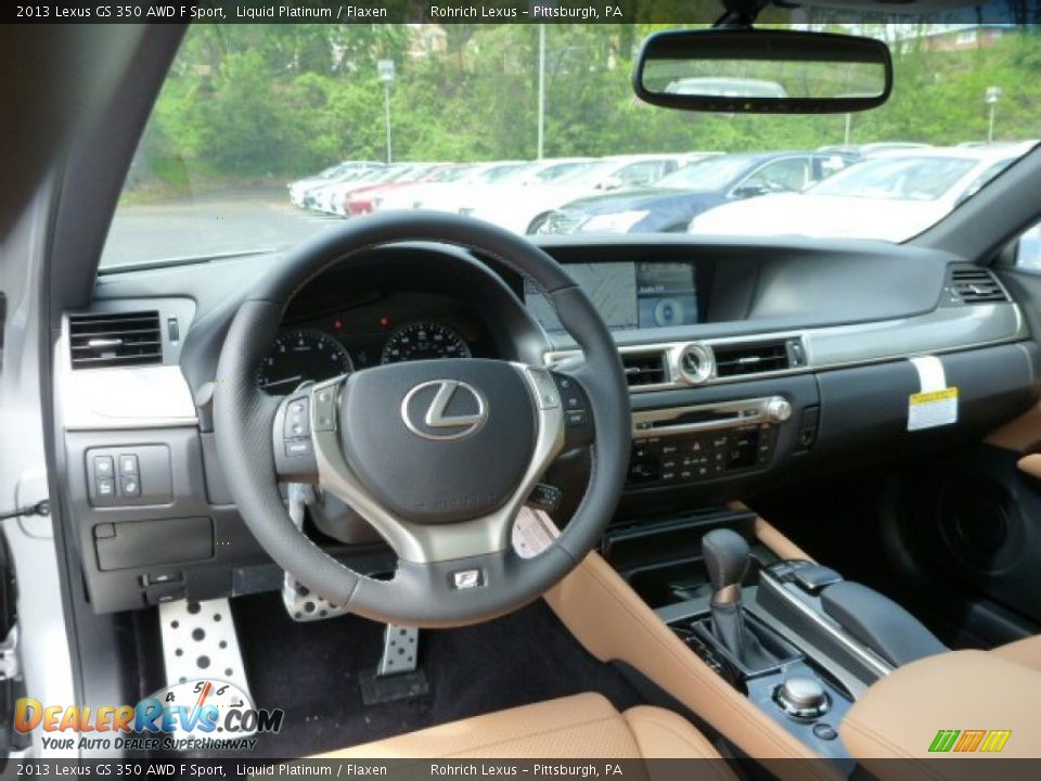 Dashboard of 2013 Lexus GS 350 AWD F Sport Photo #12