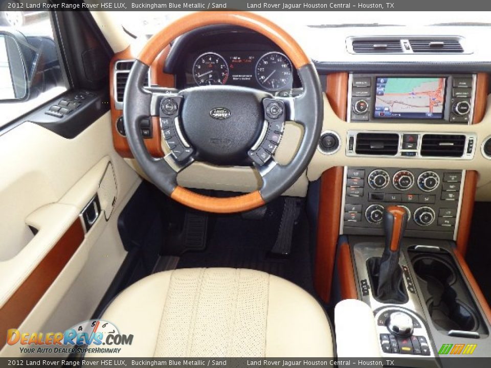 Dashboard of 2012 Land Rover Range Rover HSE LUX Photo #11