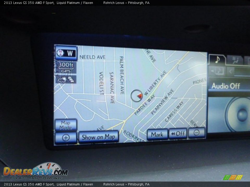 2013 Lexus GS 350 AWD F Sport Liquid Platinum / Flaxen Photo #17