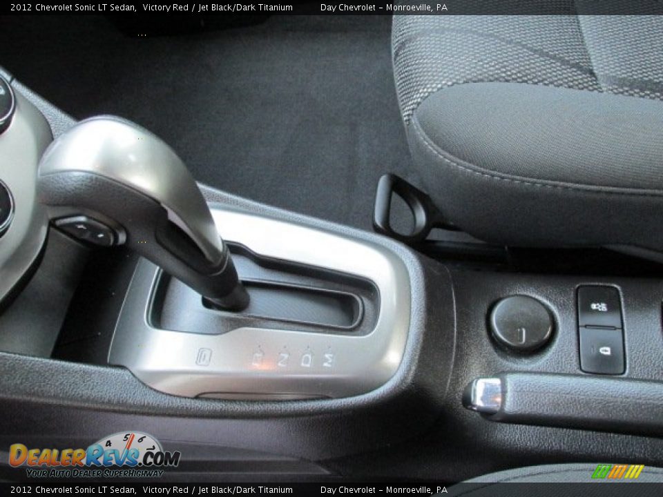 2012 Chevrolet Sonic LT Sedan Victory Red / Jet Black/Dark Titanium Photo #14
