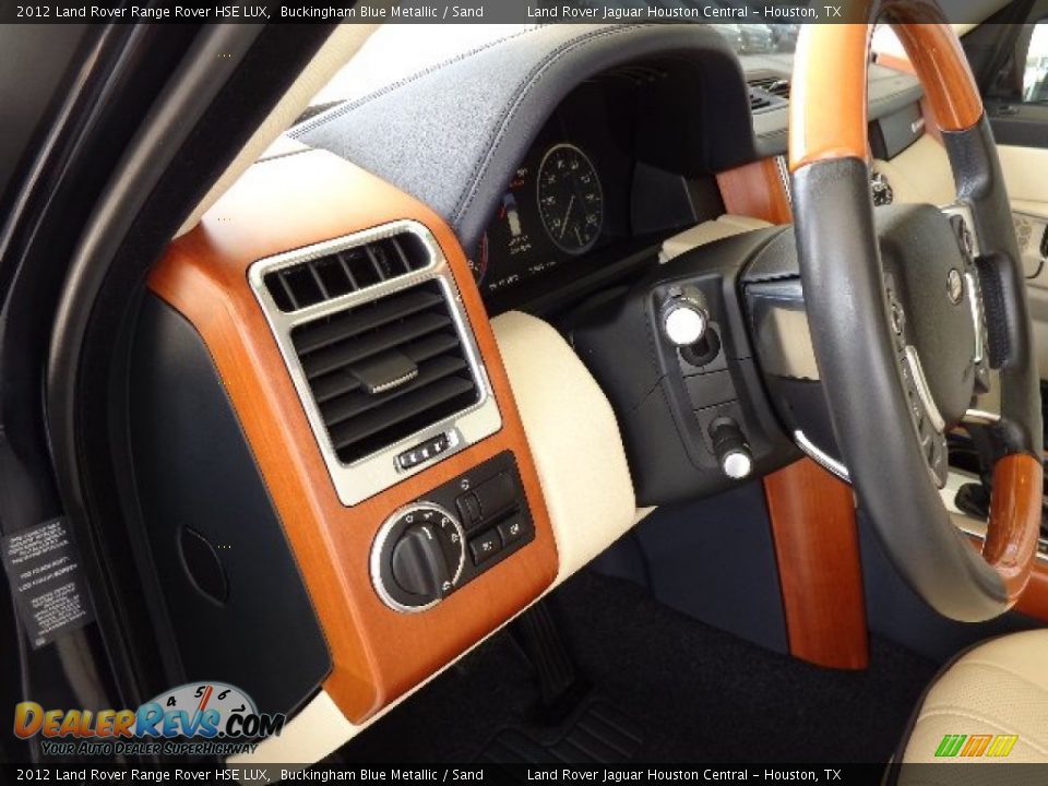 Sand Interior - 2012 Land Rover Range Rover HSE LUX Photo #28