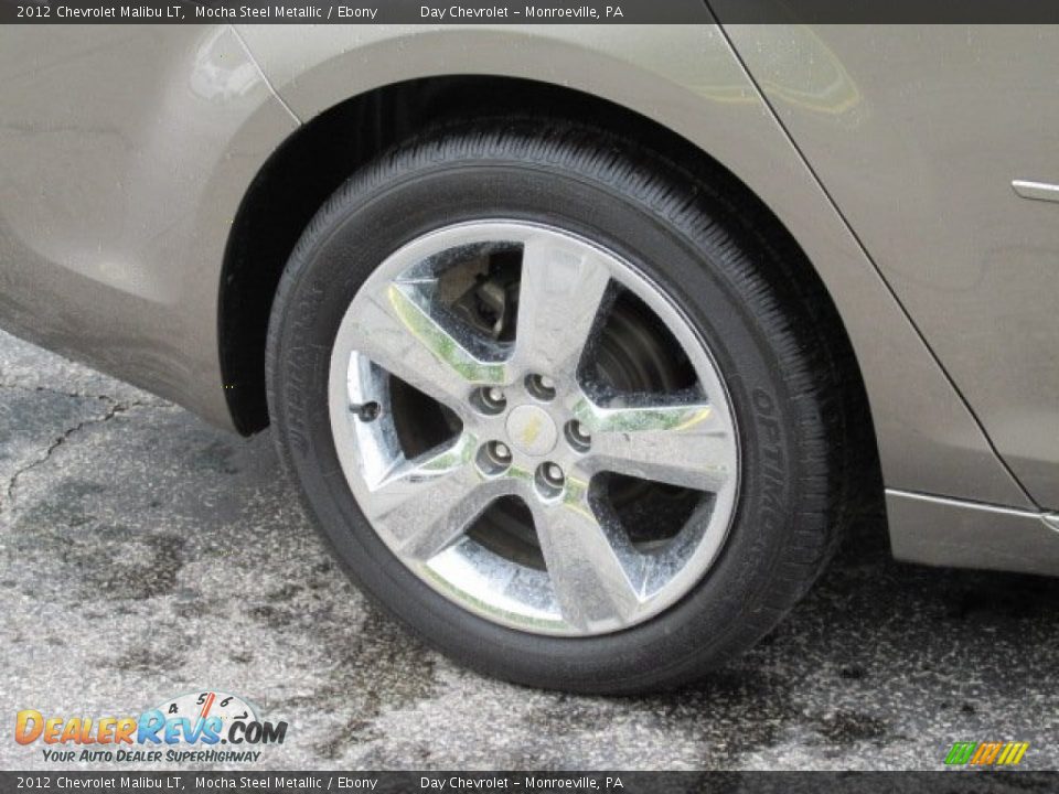 2012 Chevrolet Malibu LT Mocha Steel Metallic / Ebony Photo #3