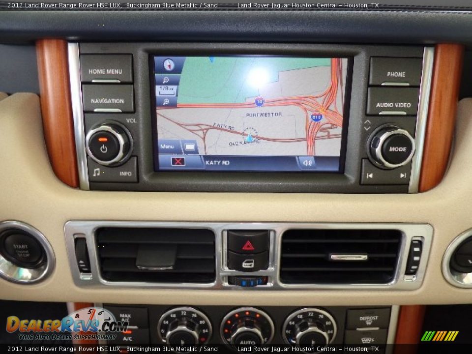 Navigation of 2012 Land Rover Range Rover HSE LUX Photo #34