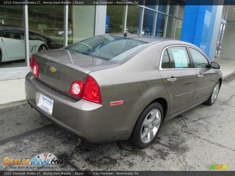2012 Chevrolet Malibu LT Mocha Steel Metallic / Ebony Photo #9