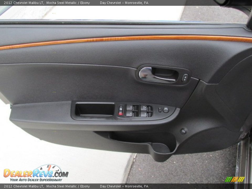 2012 Chevrolet Malibu LT Mocha Steel Metallic / Ebony Photo #10