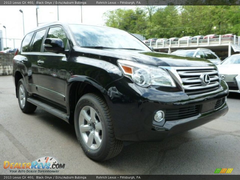 2013 Lexus GX 460 Black Onyx / Ecru/Auburn Bubinga Photo #5