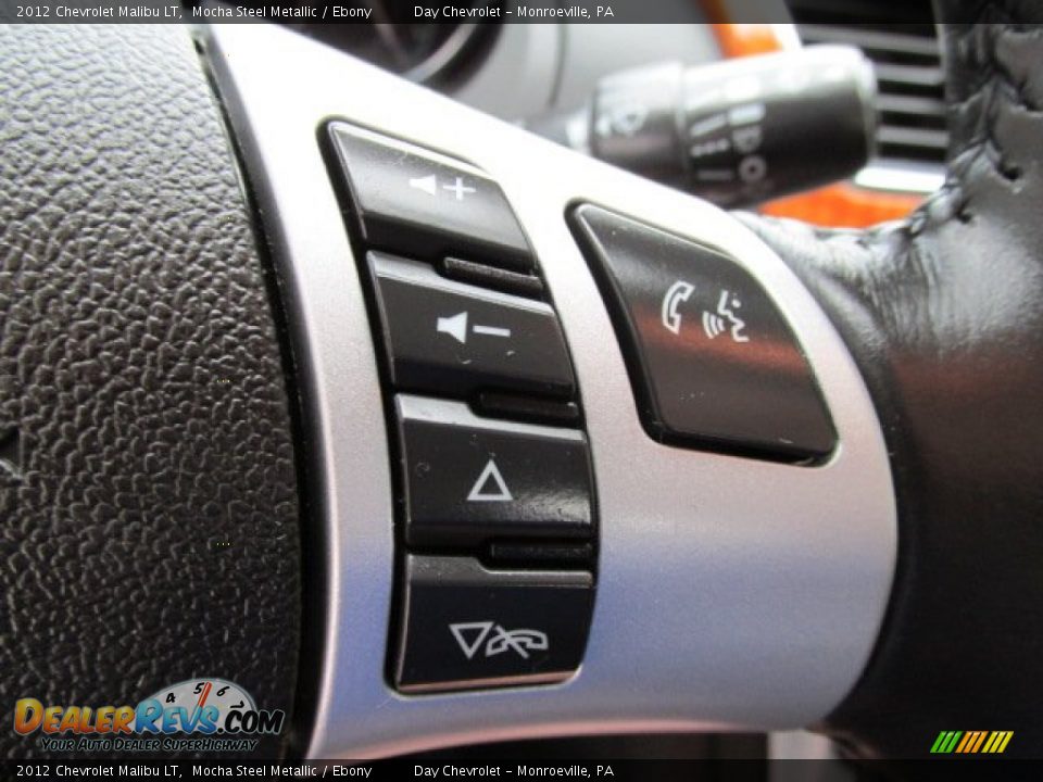 2012 Chevrolet Malibu LT Mocha Steel Metallic / Ebony Photo #18