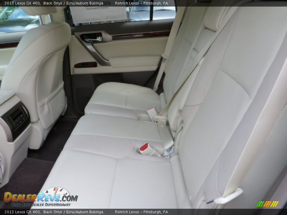 2013 Lexus GX 460 Black Onyx / Ecru/Auburn Bubinga Photo #9