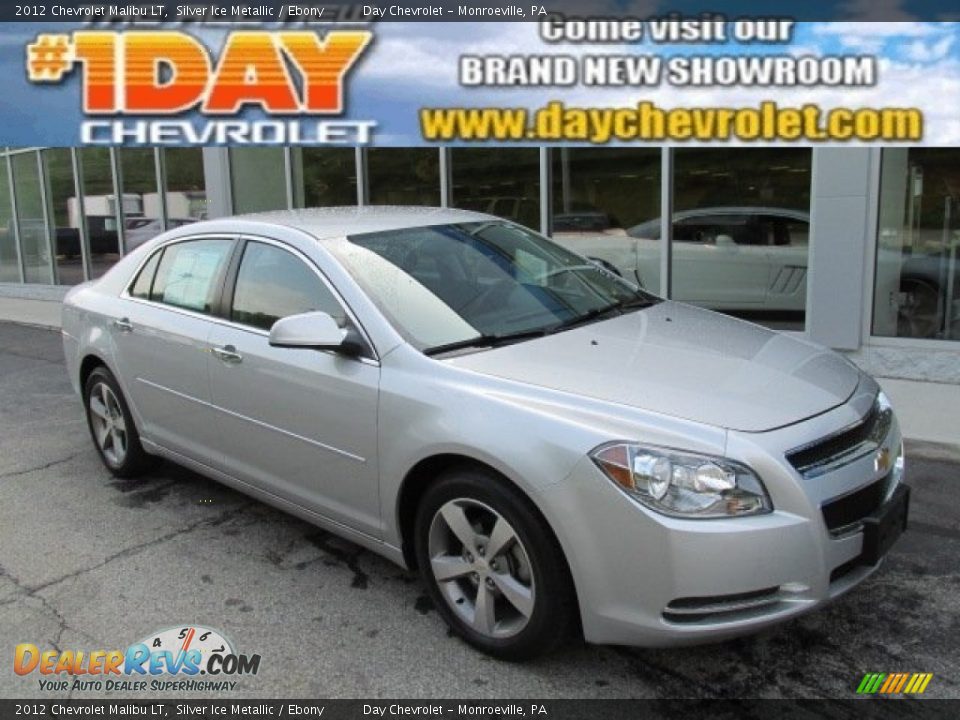 2012 Chevrolet Malibu LT Silver Ice Metallic / Ebony Photo #1