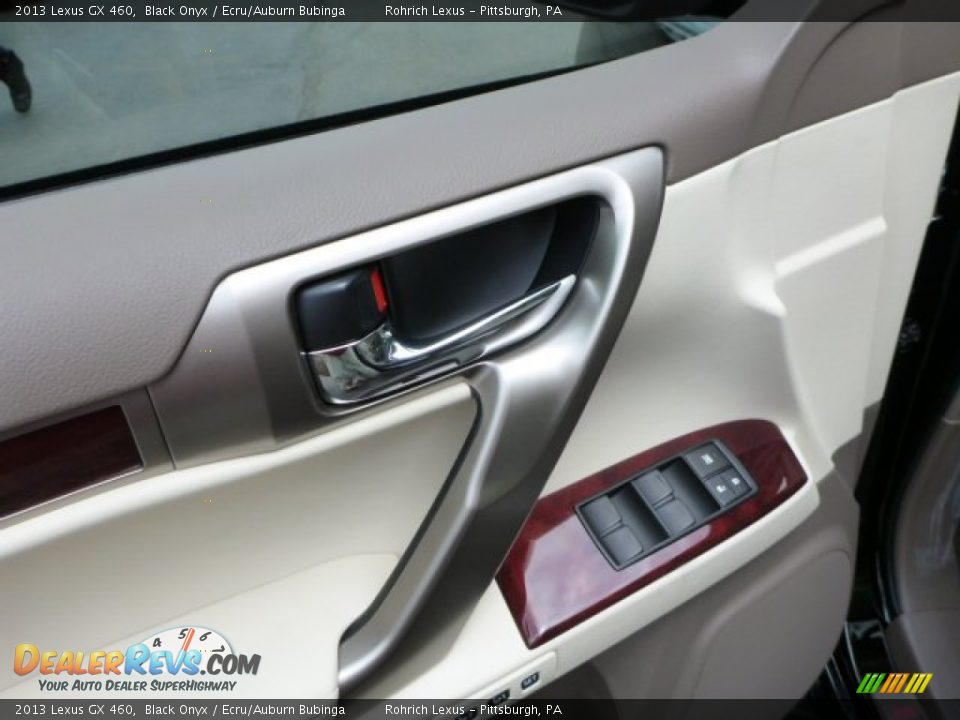 2013 Lexus GX 460 Black Onyx / Ecru/Auburn Bubinga Photo #12