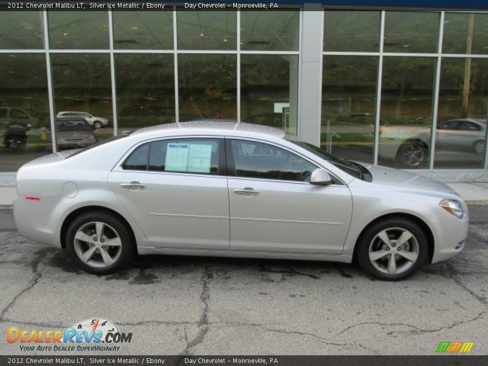 2012 Chevrolet Malibu LT Silver Ice Metallic / Ebony Photo #2
