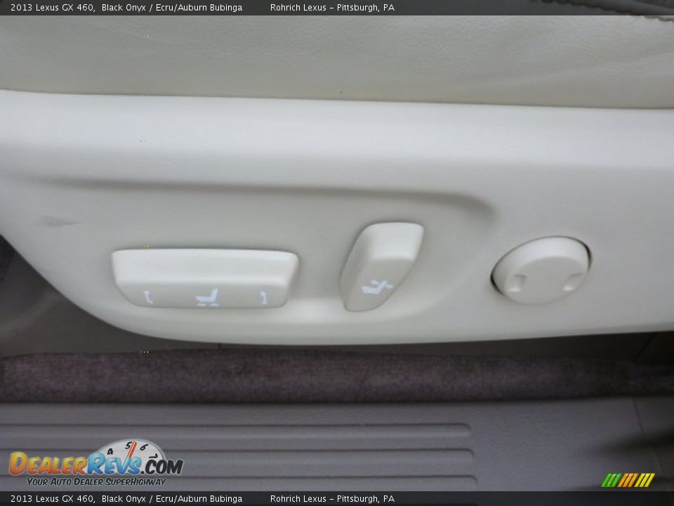 2013 Lexus GX 460 Black Onyx / Ecru/Auburn Bubinga Photo #13