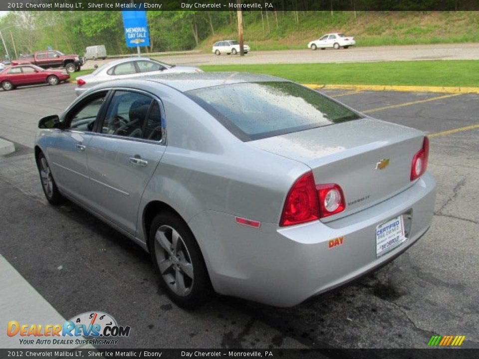 2012 Chevrolet Malibu LT Silver Ice Metallic / Ebony Photo #6