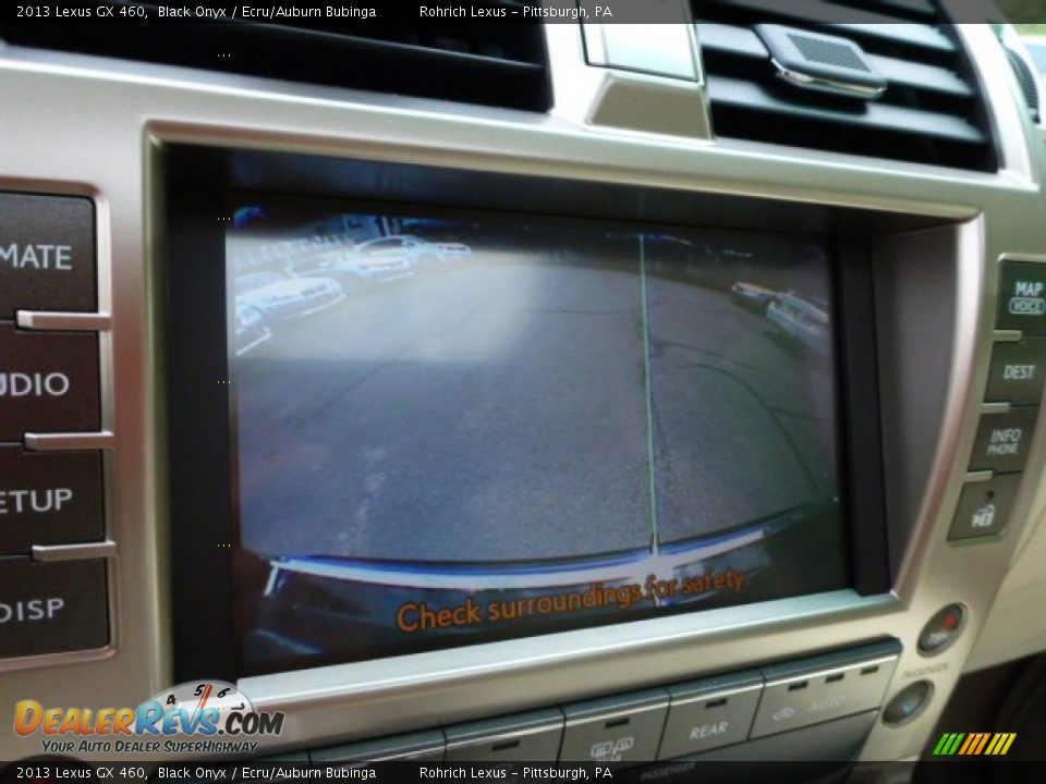 2013 Lexus GX 460 Black Onyx / Ecru/Auburn Bubinga Photo #17