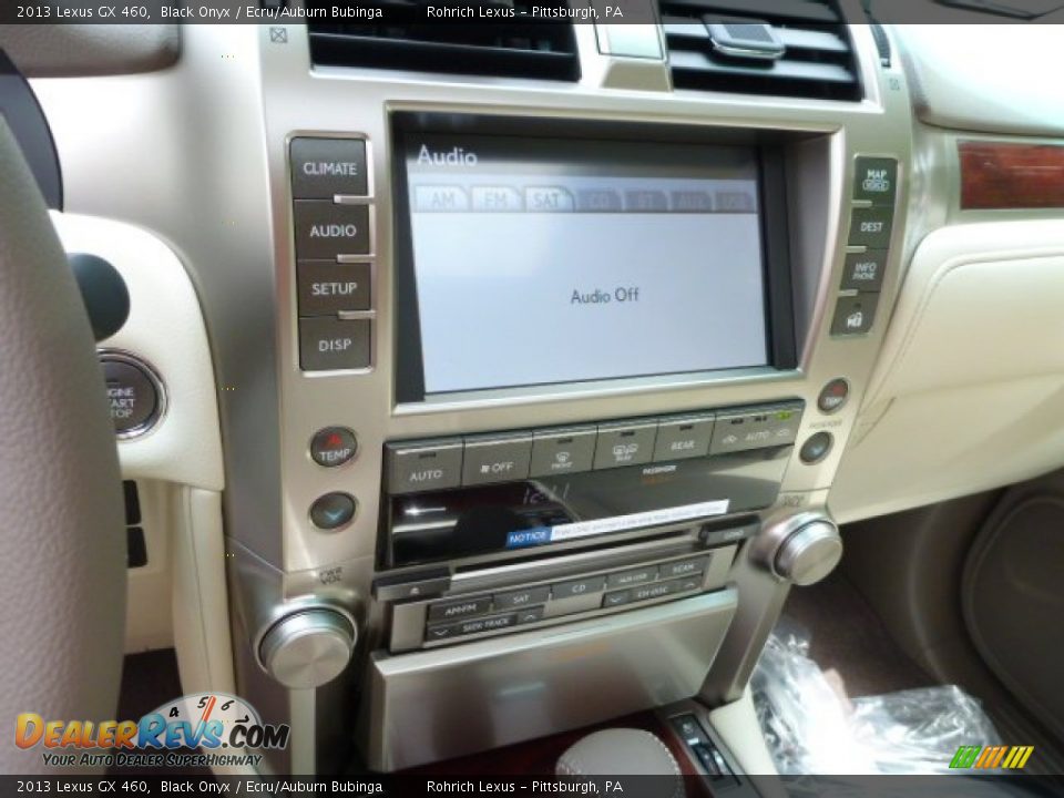 2013 Lexus GX 460 Black Onyx / Ecru/Auburn Bubinga Photo #18