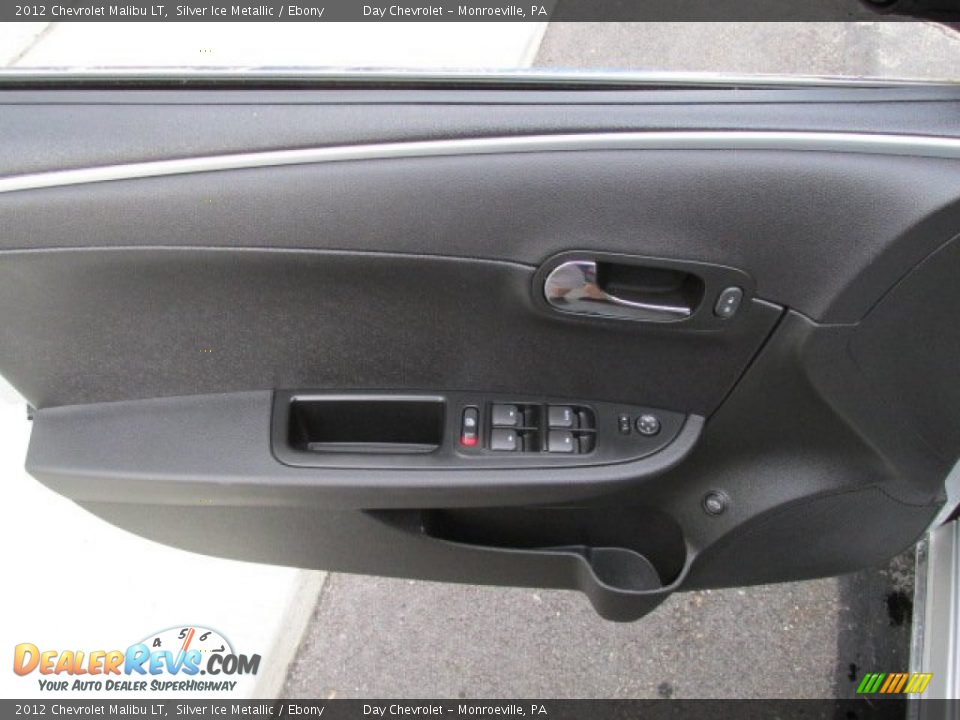2012 Chevrolet Malibu LT Silver Ice Metallic / Ebony Photo #10