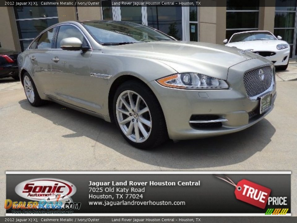 2012 Jaguar XJ XJ Cashmere Metallic / Ivory/Oyster Photo #1
