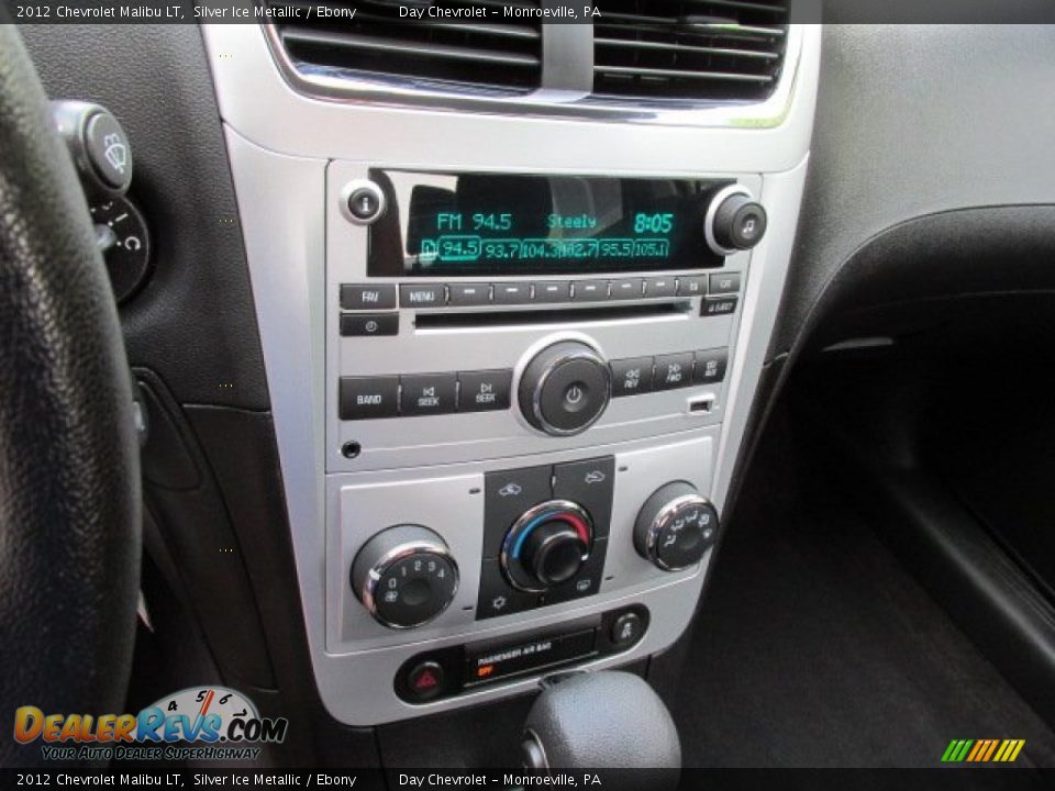 2012 Chevrolet Malibu LT Silver Ice Metallic / Ebony Photo #14