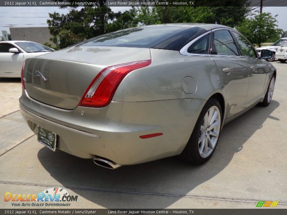 2012 Jaguar XJ XJ Cashmere Metallic / Ivory/Oyster Photo #6