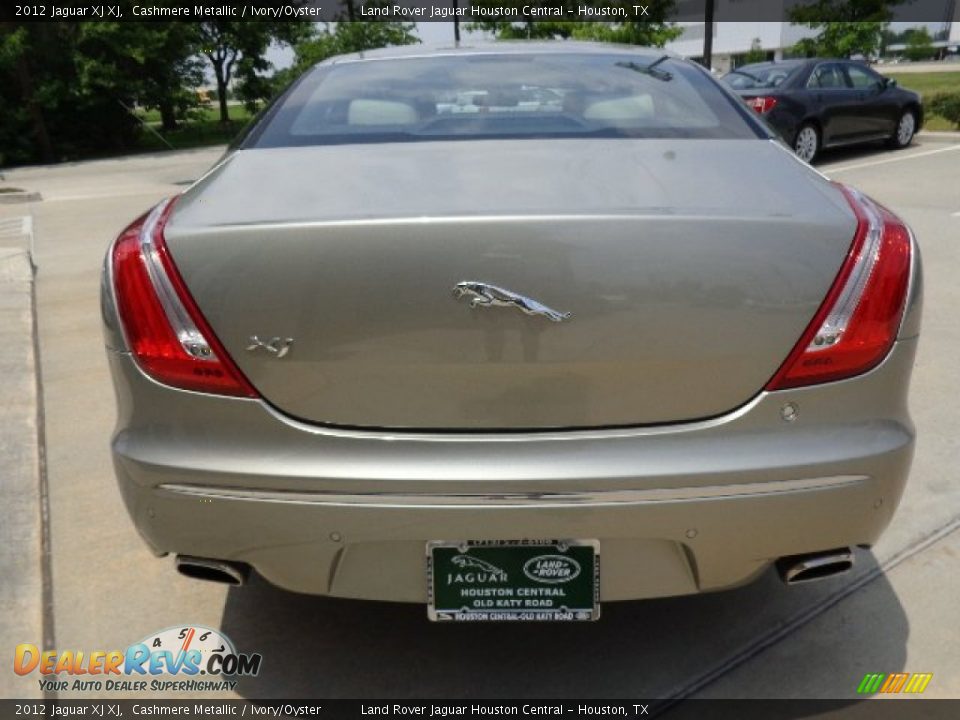 2012 Jaguar XJ XJ Cashmere Metallic / Ivory/Oyster Photo #7