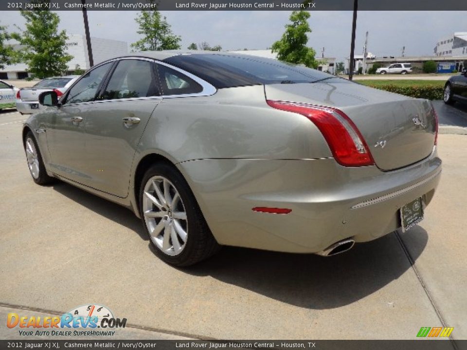 2012 Jaguar XJ XJ Cashmere Metallic / Ivory/Oyster Photo #8