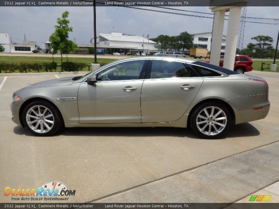 2012 Jaguar XJ XJ Cashmere Metallic / Ivory/Oyster Photo #9