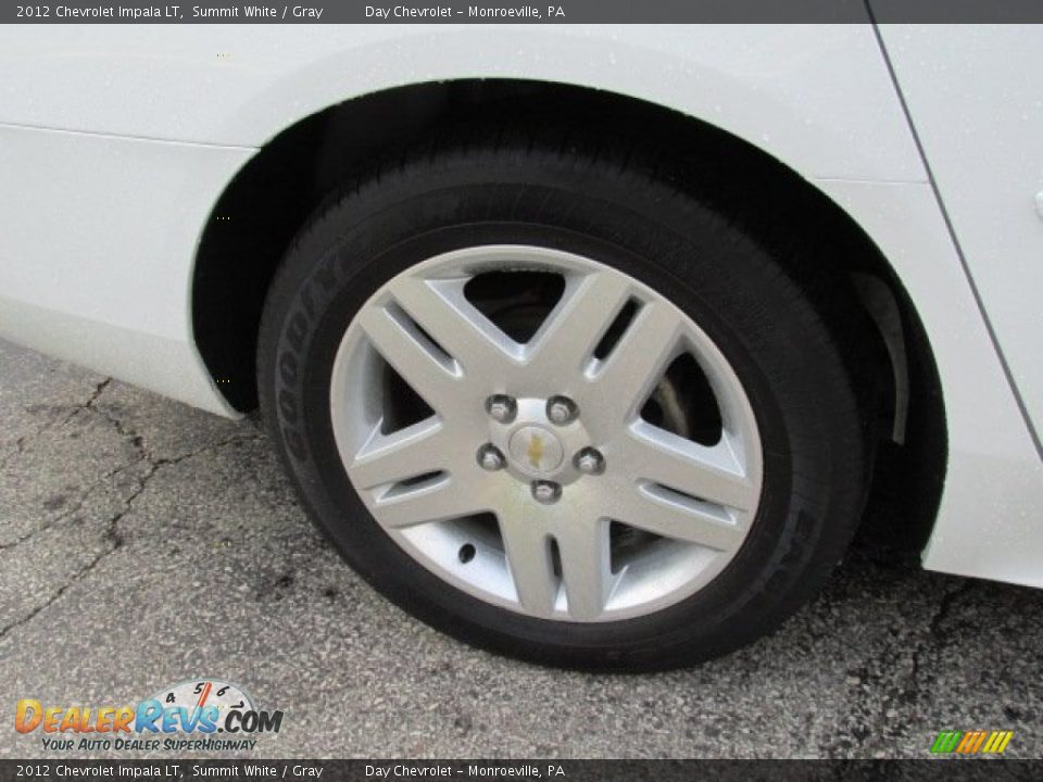 2012 Chevrolet Impala LT Summit White / Gray Photo #3