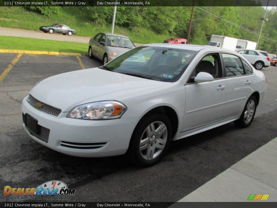 2012 Chevrolet Impala LT Summit White / Gray Photo #5