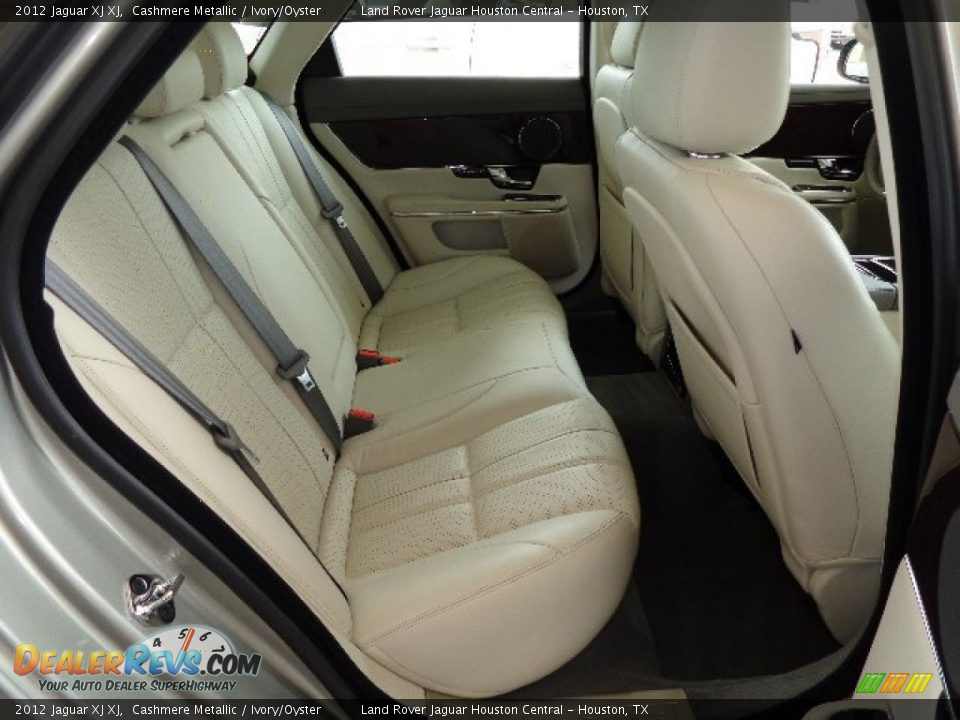 Rear Seat of 2012 Jaguar XJ XJ Photo #16