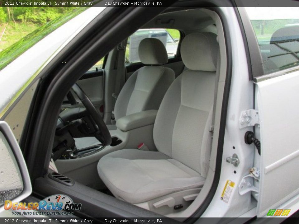 2012 Chevrolet Impala LT Summit White / Gray Photo #11