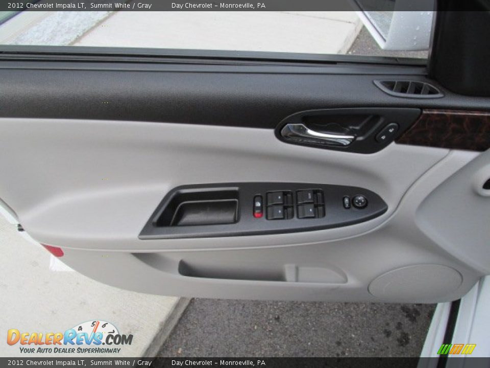 2012 Chevrolet Impala LT Summit White / Gray Photo #14