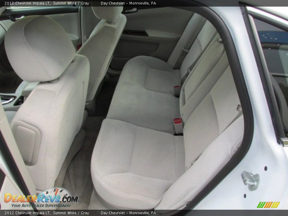 2012 Chevrolet Impala LT Summit White / Gray Photo #17