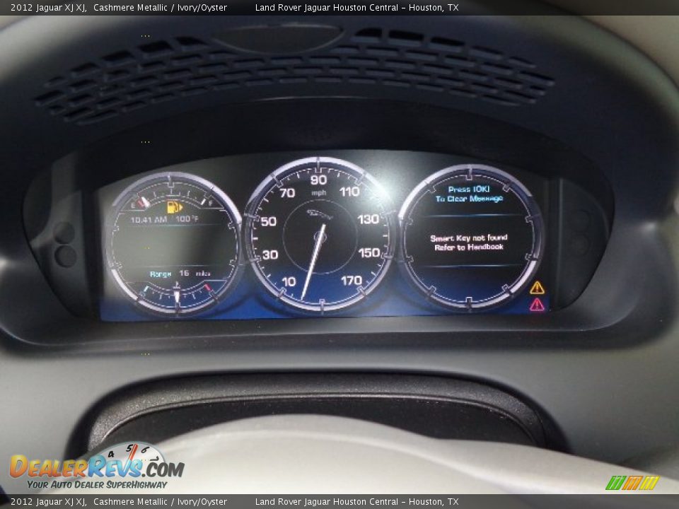 2012 Jaguar XJ XJ Gauges Photo #34