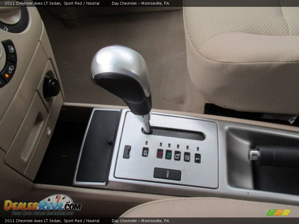2011 Chevrolet Aveo LT Sedan Sport Red / Neutral Photo #14