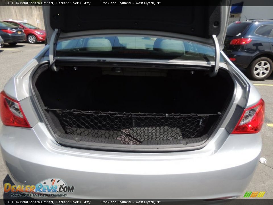 2011 Hyundai Sonata Limited Radiant Silver / Gray Photo #21