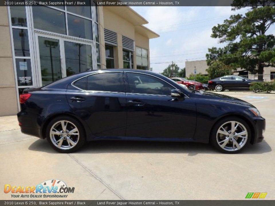 2010 Lexus IS 250 Black Sapphire Pearl / Black Photo #5