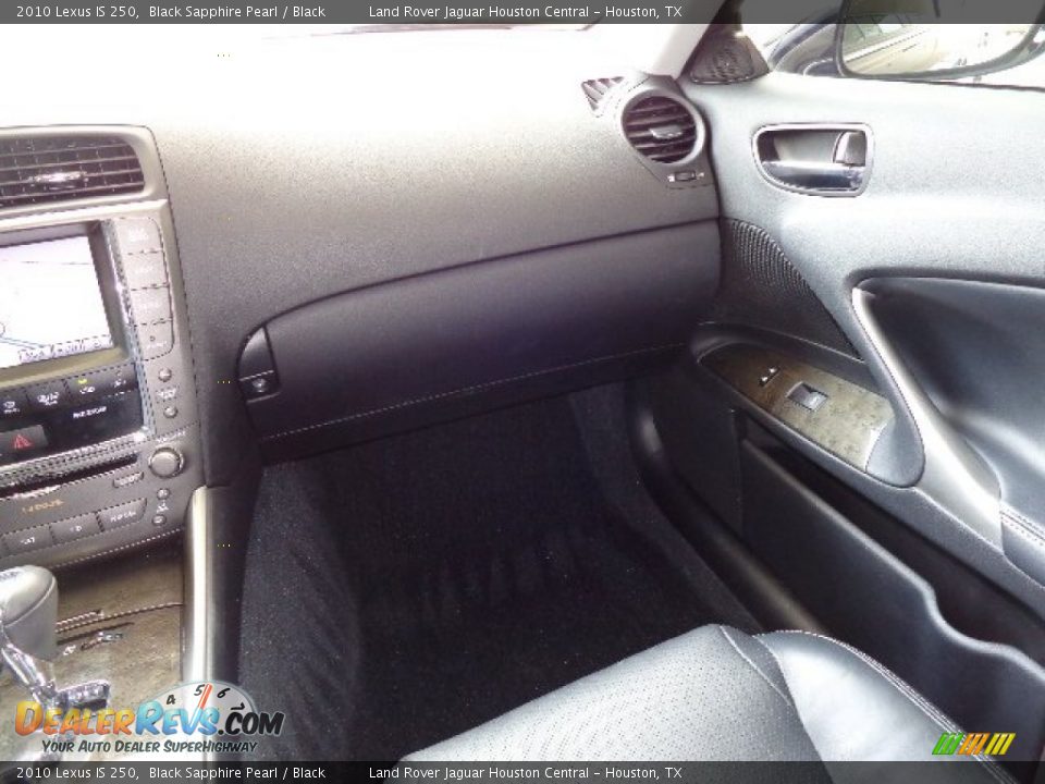 2010 Lexus IS 250 Black Sapphire Pearl / Black Photo #13