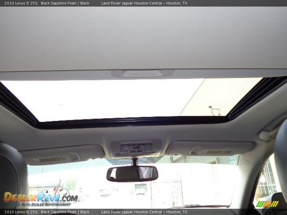 2010 Lexus IS 250 Black Sapphire Pearl / Black Photo #14